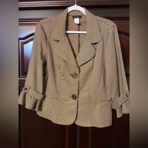 Courtenay vintage 3/4‎ sleeve blazer jacket
